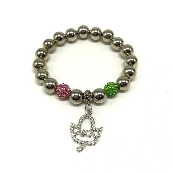 AKA Silver Charm Bracelet - Picture 1 of 4